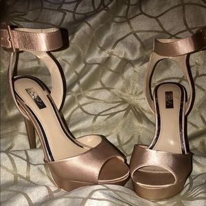 5inch rose gold heels